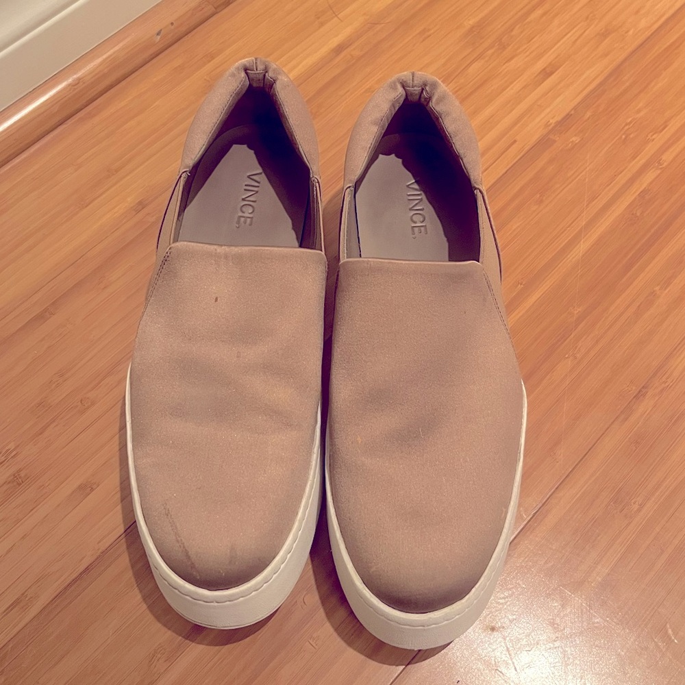 Vince Warren platform slip on sneakers